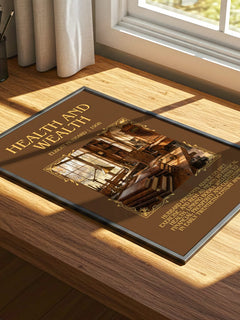Health And Wealth Minimalist Book Poster by Elbert Hubbard – image 4