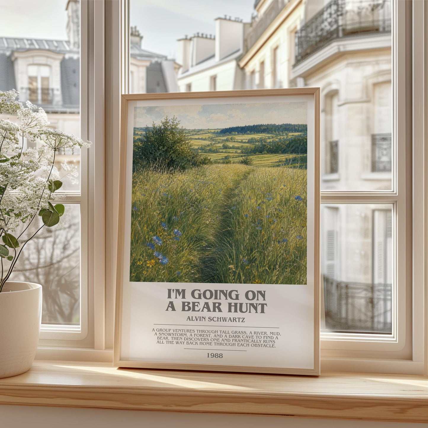 I'M Going On A Bear Hunt Bookish Wall Art by Alvin Schwartz