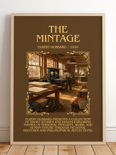 The Mintage Minimalist Book Poster by Elbert Hubbard – image 2
