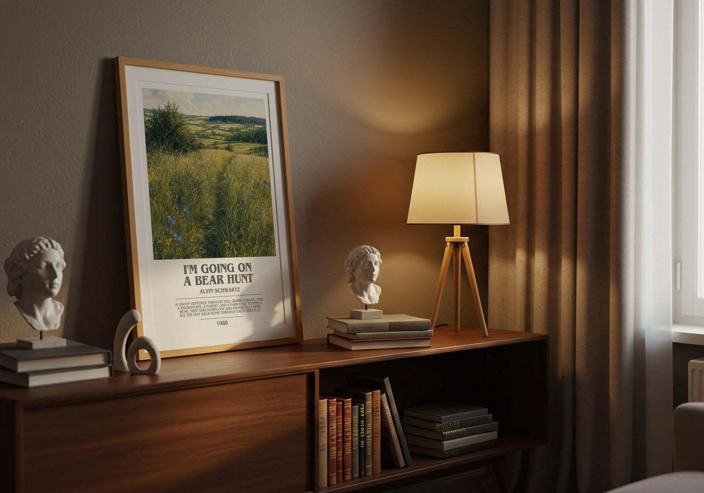 I'M Going On A Bear Hunt Bookish Wall Art by Alvin Schwartz