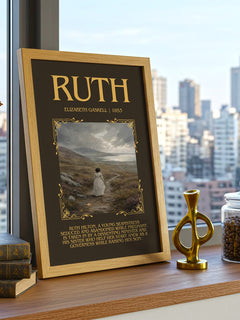 Ruth Minimalist Book Poster by Elizabeth Gaskell – image 3