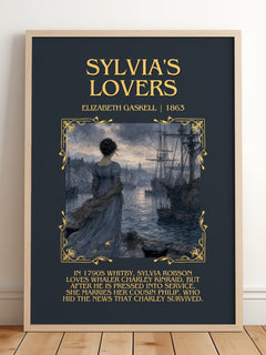Sylvia'S Lovers Minimalist Book Poster by Elizabeth Gaskell – image 2