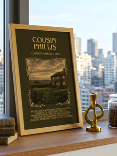 Cousin Phillis Minimalist Book Poster by Elizabeth Gaskell – image 3