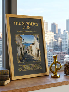 The Singer'S Gun Minimalist Book Poster by Emily St. John Mandel – image 3