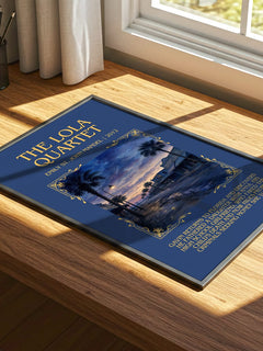 The Lola Quartet Minimalist Book Poster by Emily St. John Mandel – image 4