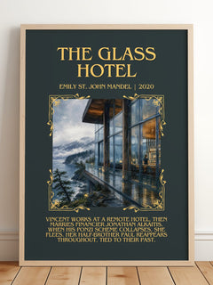 The Glass Hotel Minimalist Book Poster by Emily St. John Mandel – image 2