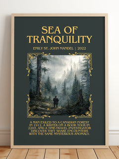 Sea Of Tranquility Minimalist Book Poster by Emily St. John Mandel – image 2