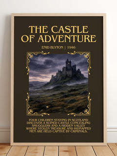 The Castle Of Adventure Minimalist Book Poster by Enid Blyton – image 2