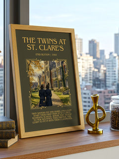 The Twins At St. Clare'S Minimalist Book Poster by Enid Blyton – image 3