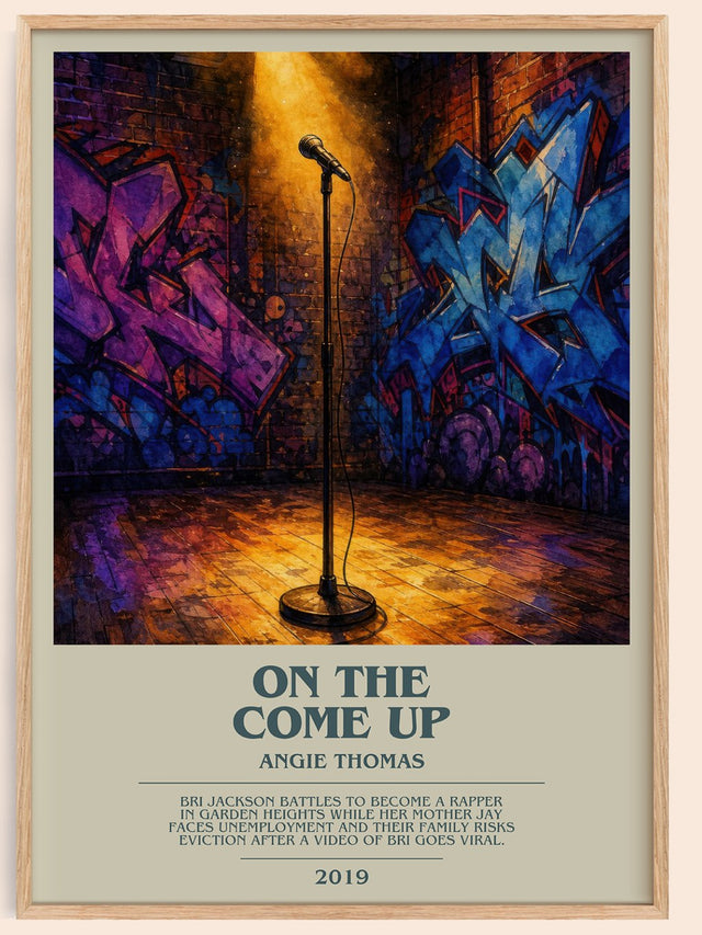 On The Come Up Bookish Wall Art by Angie Thomas