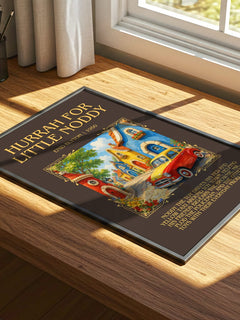 Hurrah For Little Noddy Minimalist Book Poster by Enid Blyton – image 4