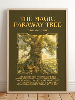 The Magic Faraway Tree Minimalist Book Poster by Enid Blyton – image 2