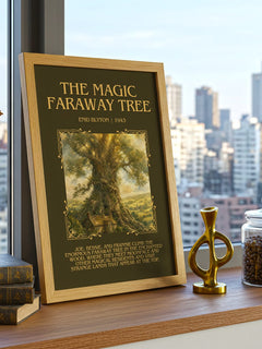 The Magic Faraway Tree Minimalist Book Poster by Enid Blyton – image 3