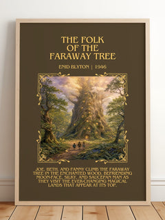 The Folk Of The Faraway Tree Minimalist Book Poster by Enid Blyton – image 2
