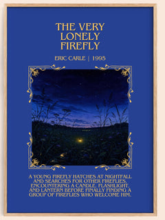 The Very Lonely Firefly Minimalist Book Poster by Eric Carle – image 1