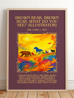 Brown Bear, Brown Bear, What Do You See? (Illustrator) Minimalist – image 2