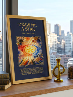 Draw Me A Star Minimalist Book Poster by Eric Carle – image 3