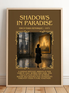 Shadows In Paradise Minimalist Book Poster by Erich Maria Remarque – image 2