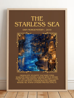 The Starless Sea Minimalist Book Poster by Erin Morgenstern – image 2
