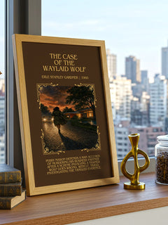 Case Of The Waylaid Wolf Minimalist Book Poster by E. Gardner – image 3
