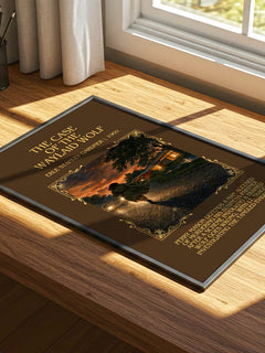 Case Of The Waylaid Wolf Minimalist Book Poster by E. Gardner – image 4
