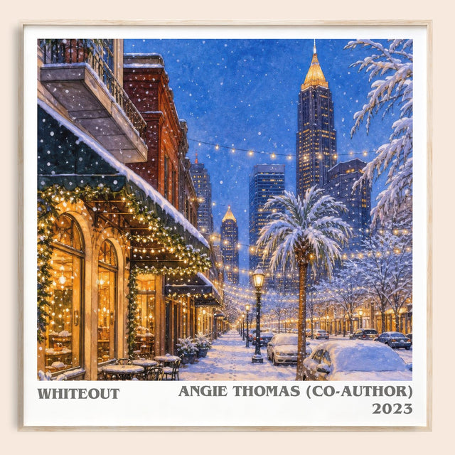 Whiteout Literary Art Print by Angie Thomas (Co-Author)
