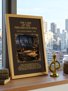 Case Of The Mischievous Doll Minimalist Book Poster by E. Gardner – image 3