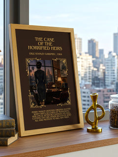 Case Of The Horrified Heirs Minimalist Book Poster by E. Gardner – image 3