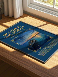 Islands In The Stream Minimalist Book Poster by Ernest Hemingway – image 4