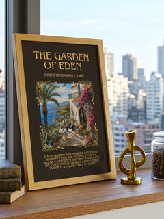 The Garden Of Eden Minimalist Book Poster by Ernest Hemingway – image 3