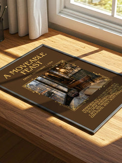 A Moveable Feast Minimalist Book Poster by Ernest Hemingway – image 4