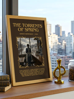 The Torrents Of Spring Minimalist Book Poster by Ernest Hemingway – image 3