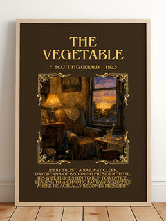 The Vegetable Minimalist Book Poster by F. Scott Fitzgerald – image 2