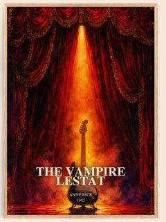 The Vampire Lestat Book Watercolour Illustration by Anne Rice