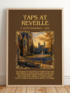 Taps At Reveille Minimalist Book Poster by F. Scott Fitzgerald – image 2