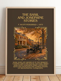 Basil And Josephine Stories Minimalist Book Poster by F. Fitzgerald – image 2