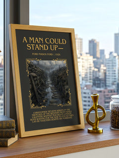 A Man Could Stand Up— Minimalist Book Poster by Ford Madox Ford – image 3