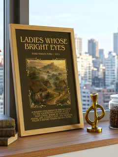 Ladies Whose Bright Eyes Minimalist Book Poster by Ford Madox Ford – image 3
