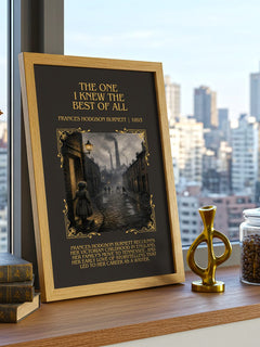 One I Knew The Best Of All Minimalist Book Poster by F. Burnett – image 3