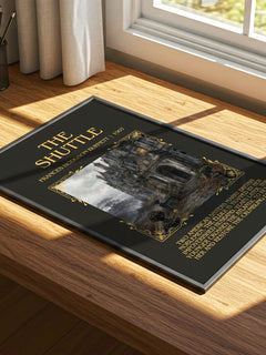 The Shuttle Minimalist Book Poster by Frances Hodgson Burnett – image 4