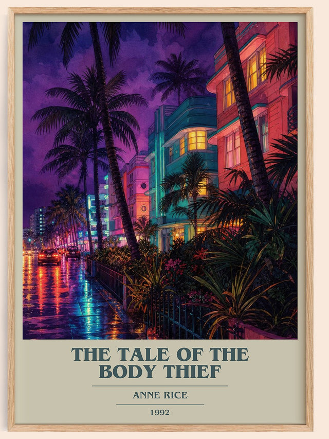 The Tale Of The Body Thief Book Cover Poster by Anne Rice