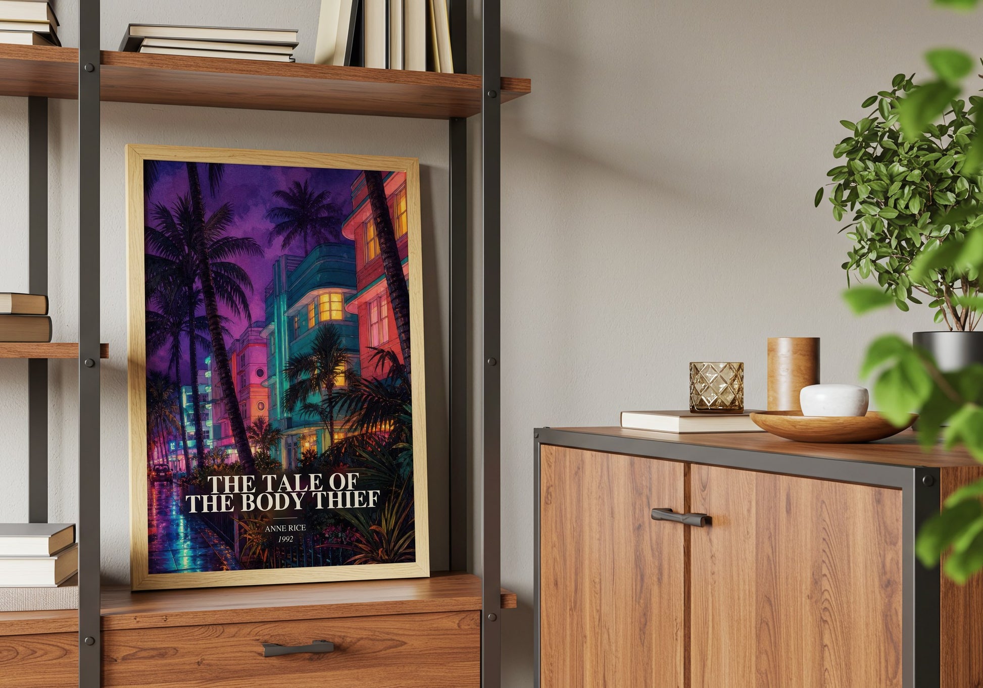 The Tale Of The Body Thief book watercolour illustration paper finish options – matte satin gloss