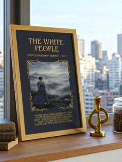 The White People Minimalist Book Poster by Frances Hodgson Burnett – image 3