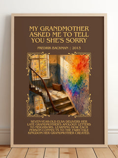 My Grandmother Asked Me To Tell You She'S Sorry Minimalist Book – image 2