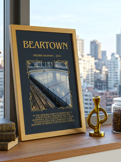 Beartown Minimalist Book Poster by Fredrik Backman – image 3