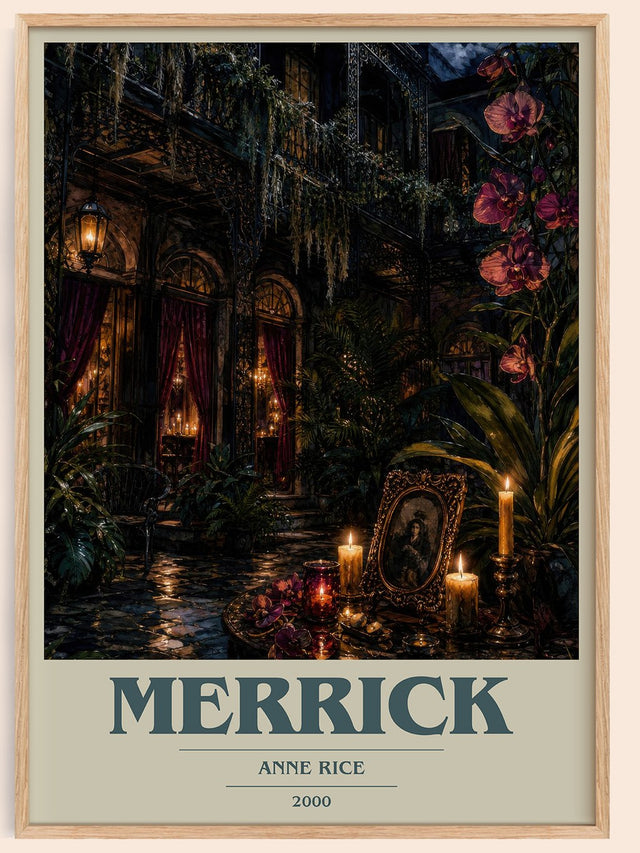 Merrick Book Cover Poster by Anne Rice
