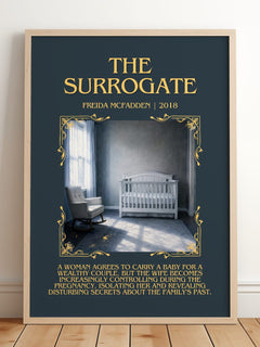 The Surrogate Minimalist Book Poster by Freida Mcfadden – image 2