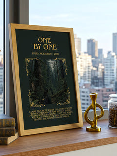 One By One Minimalist Book Poster by Freida Mcfadden – image 3