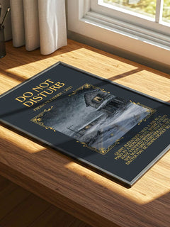 Do Not Disturb Minimalist Book Poster by Freida Mcfadden – image 4
