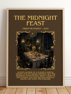 The Midnight Feast Minimalist Book Poster by Freida Mcfadden – image 2